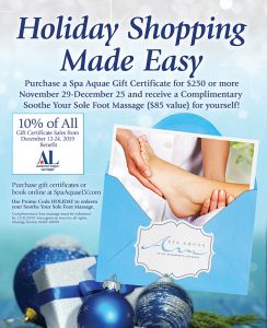 Spa Aquae Gift Certificate Special