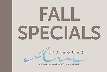 Fall Specials at Spa Aquae