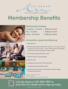Membership Benefits at Spa Aquae
