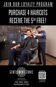 Gentlemen's Tonic Loyalty Program - Get a free Haircut