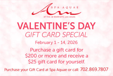 Valentine's Day Gift Card Special at Spa Aquae
